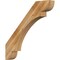 Ekena Millwork 6"W x 42"D x 42"H Olympic Rough Sawn Knee Brace, Western Red Cedar BRC06X42X42OLY00RWR - alternate 1